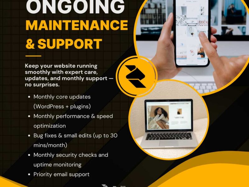 Ongoing Maintenance & Support